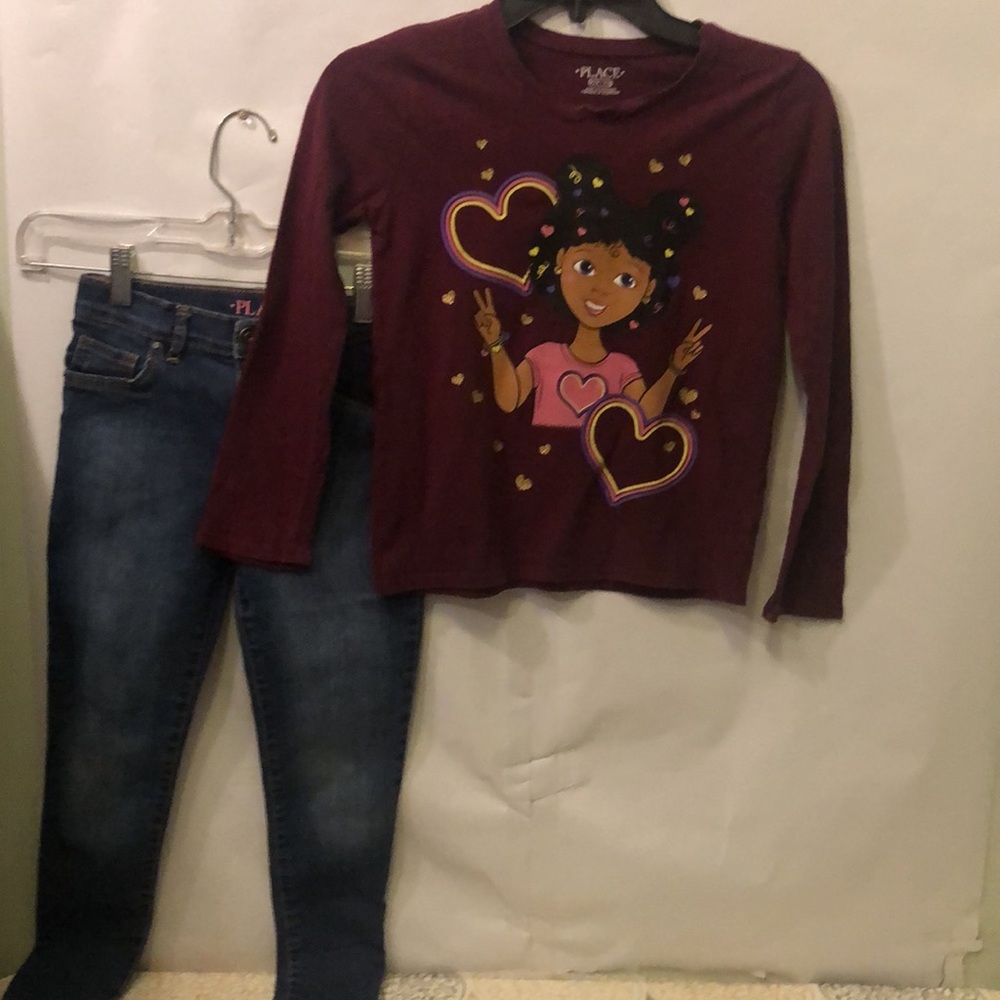 Place Jeans & Top 2-pcs. for Girls